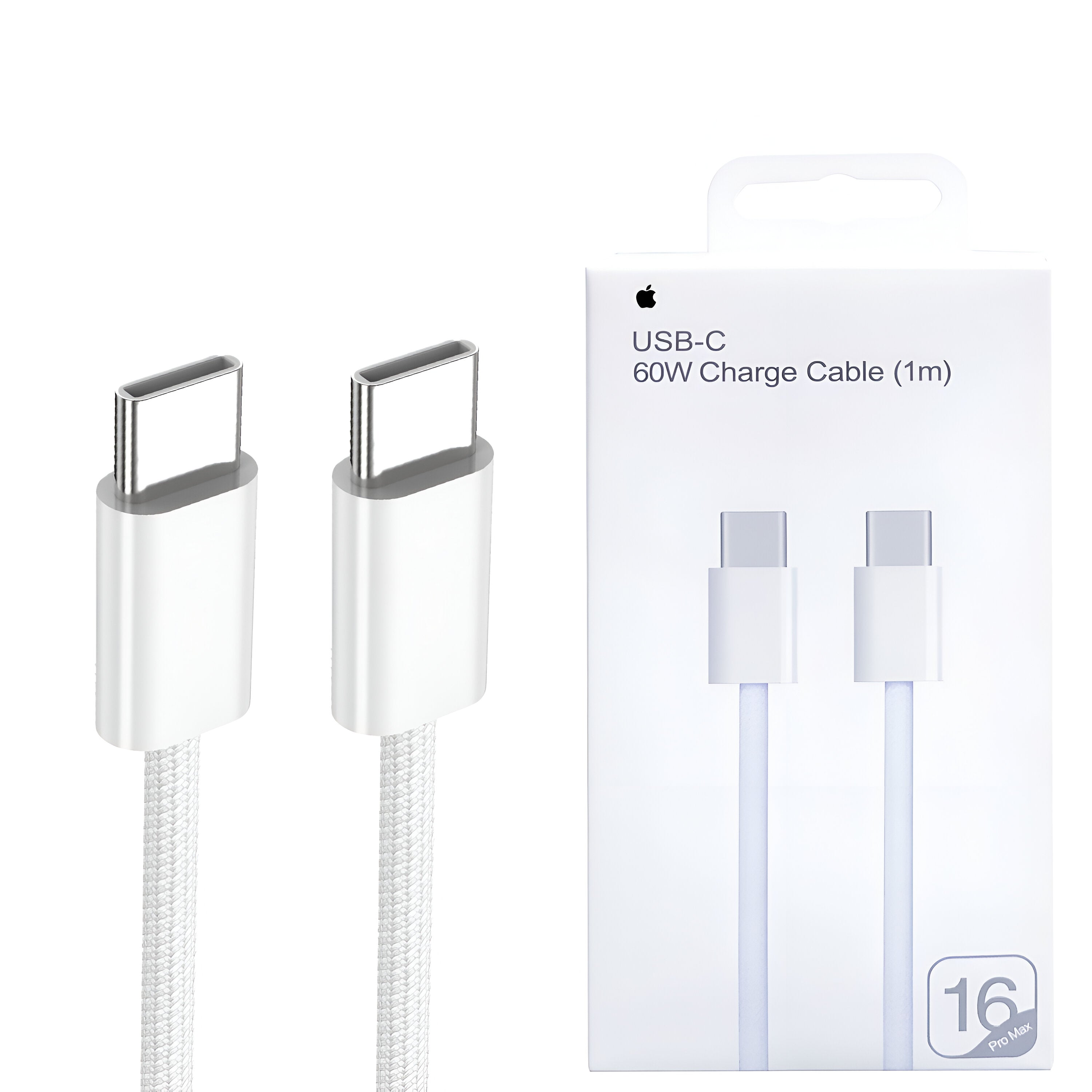 iPhone 16 Pro Max 60W Type-C to Type-C PD Fast Charging