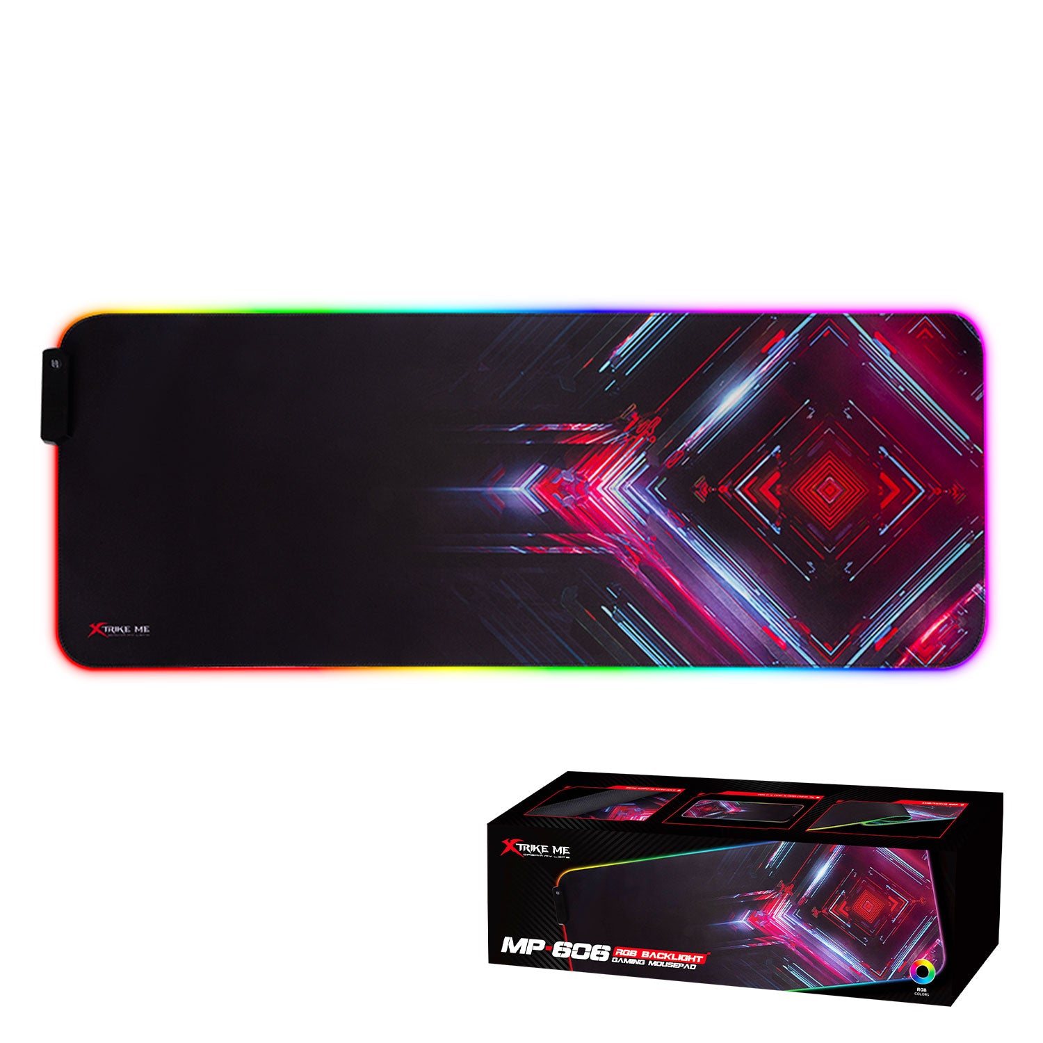 XTRIKE ME MP-606 RGB Gaming Mouse Pad – 800x300x3MM