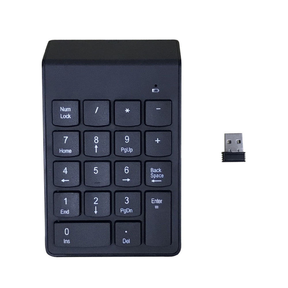 K1 Wireless 2.4GHz Numpad – Black