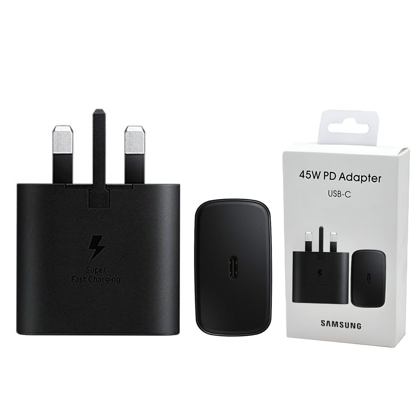 SAMSUNG 25W UK PIN ORIGINAL PD ADOPTER TYPE-C