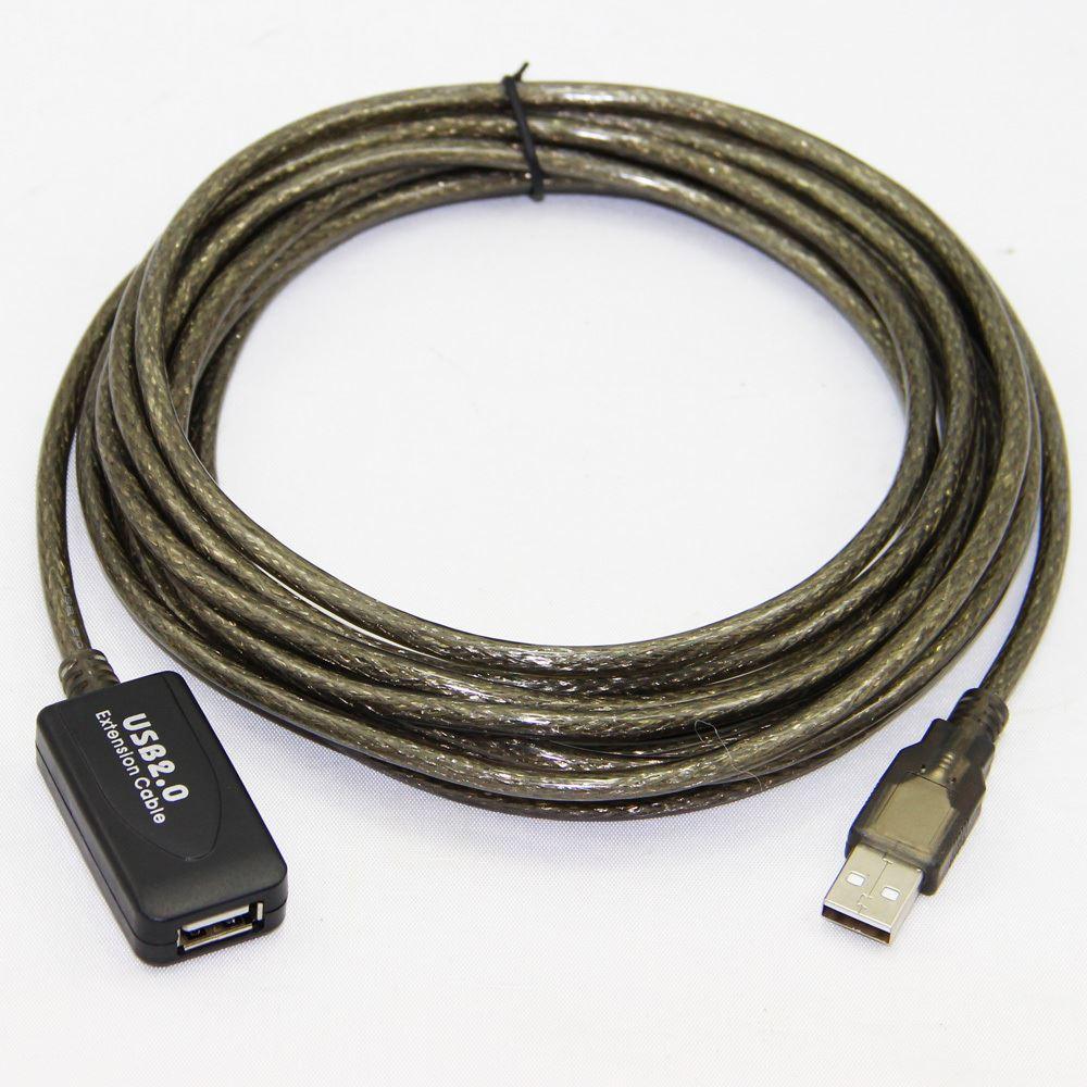 USB EXTENSION MALE TO FEMALE 2.0 WITH IC (IMPORTED CABLE) 5M