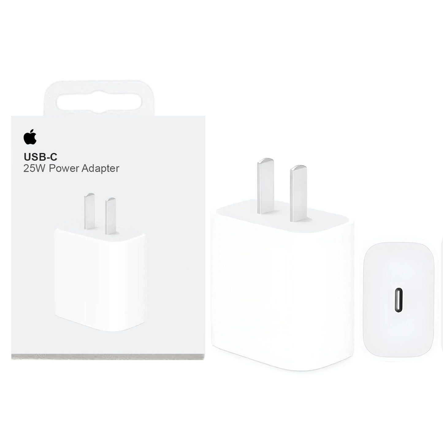 25W USB-C PD Power Adapter Charger – US 2-Pin (Type-C)
