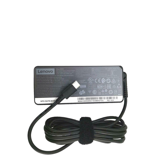 Lenovo 65W USB-C AC Laptop Charger – Universal Fast Charging Adapter